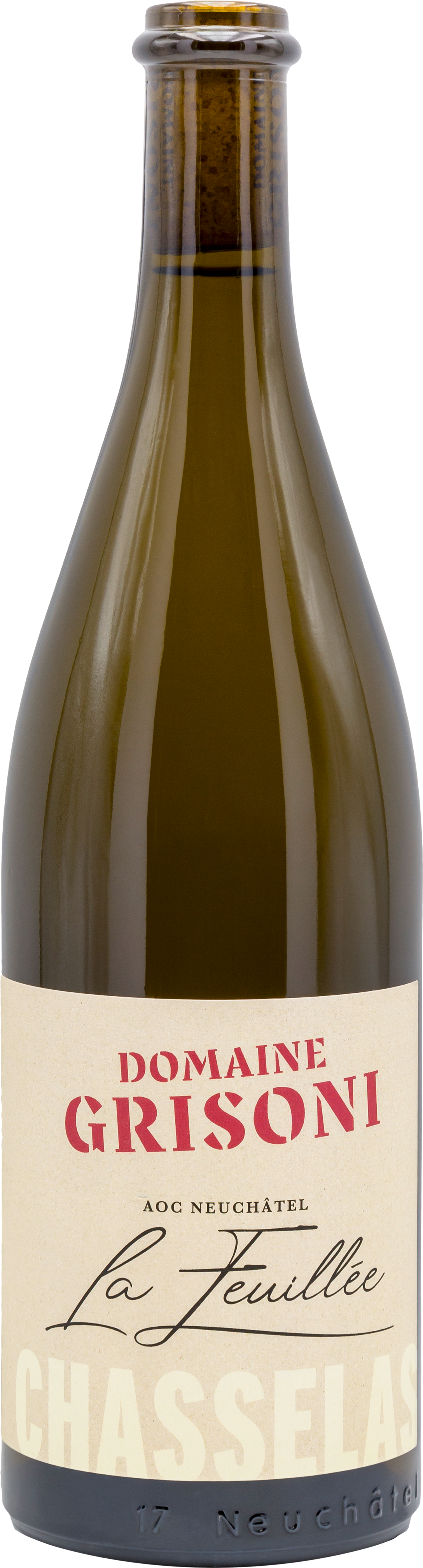 La Feuillée Chasselas AOC Neuchâtel