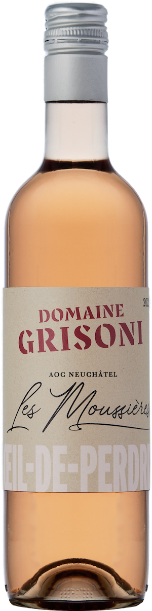 Les Moussières Oeil-de-Perdrix AOC Neuchâtel