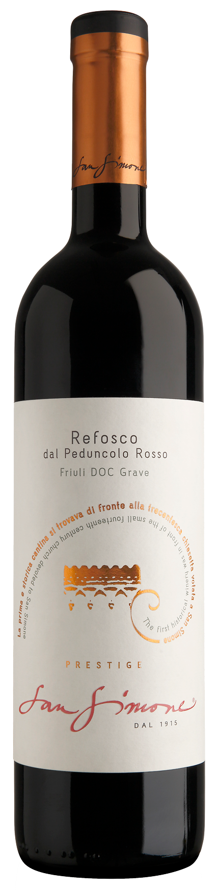 Prestige Refosco dal Peduncolo Rosso Friuli Grave DOC