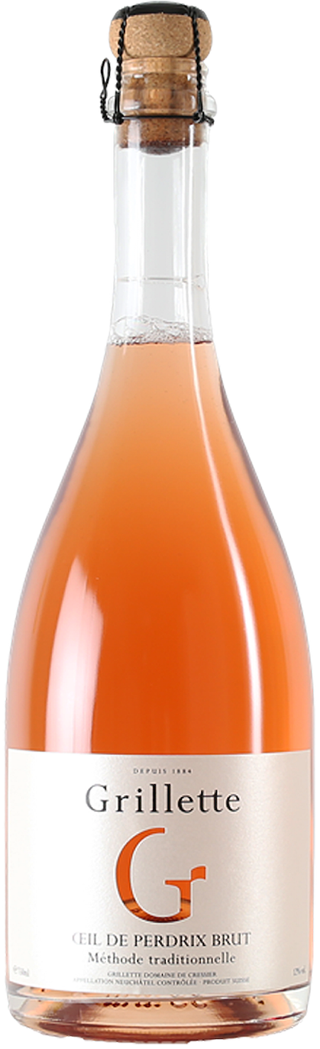 Brut Méthode traditionnelle Oeil-de-Perdrix Neuchâtel AOC