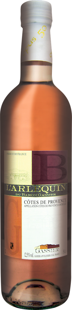 L'Arlequin du Baron Gassier Rosé AOC Côtes-de-Provence