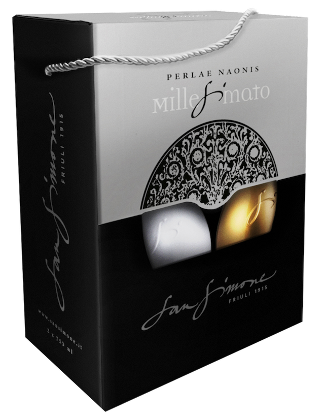 Perlae Naonis Brut Millesimato Prosecco DOC Gold & Silver Karton 2x75cl